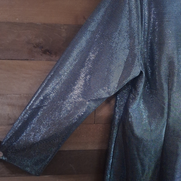 NWT H&M Metalic Shimmer Party Dress SZ XXL Or 2X - Picture 10 of 10